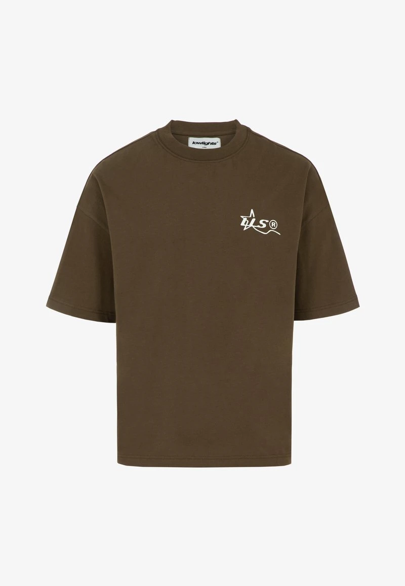 STAR UNISEX - T-Shirt Print - Brown 4 STAR UNISEX - T-Shirt Print - Brown – Bild 4