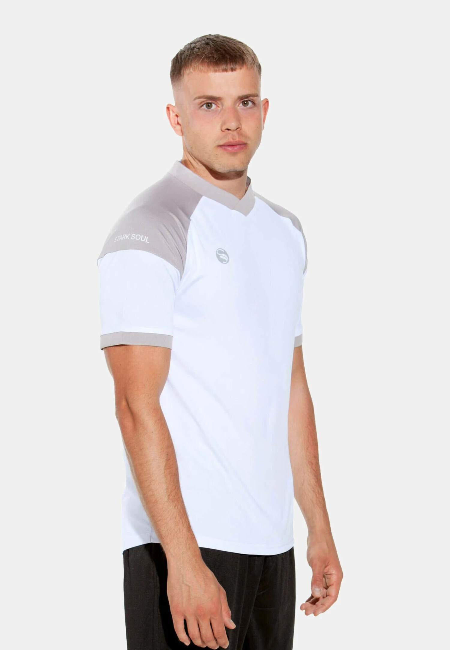 SPORT - Print T-shirt - Weiss 4 SPORT - Print T-shirt - Weiss – Bild 4