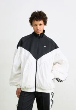 Adidas Originals R3CODED TRACKTOP - Summer Jacket - Black/cloud White