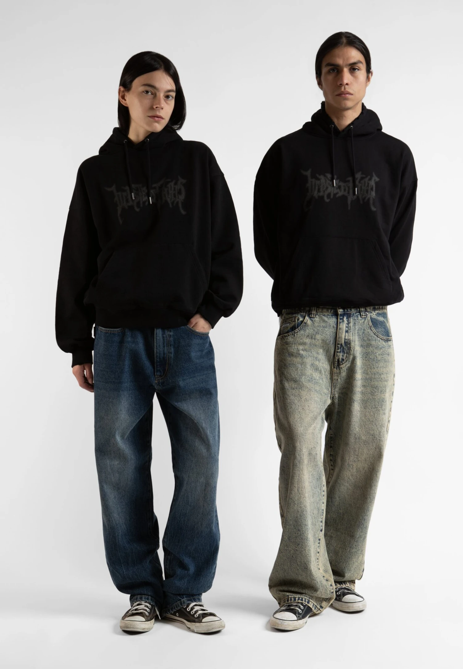 NETHER BOXY HOODIE UNISEX - Hoodie - Black 2 NETHER BOXY HOODIE UNISEX - Hoodie - Black – Bild 2