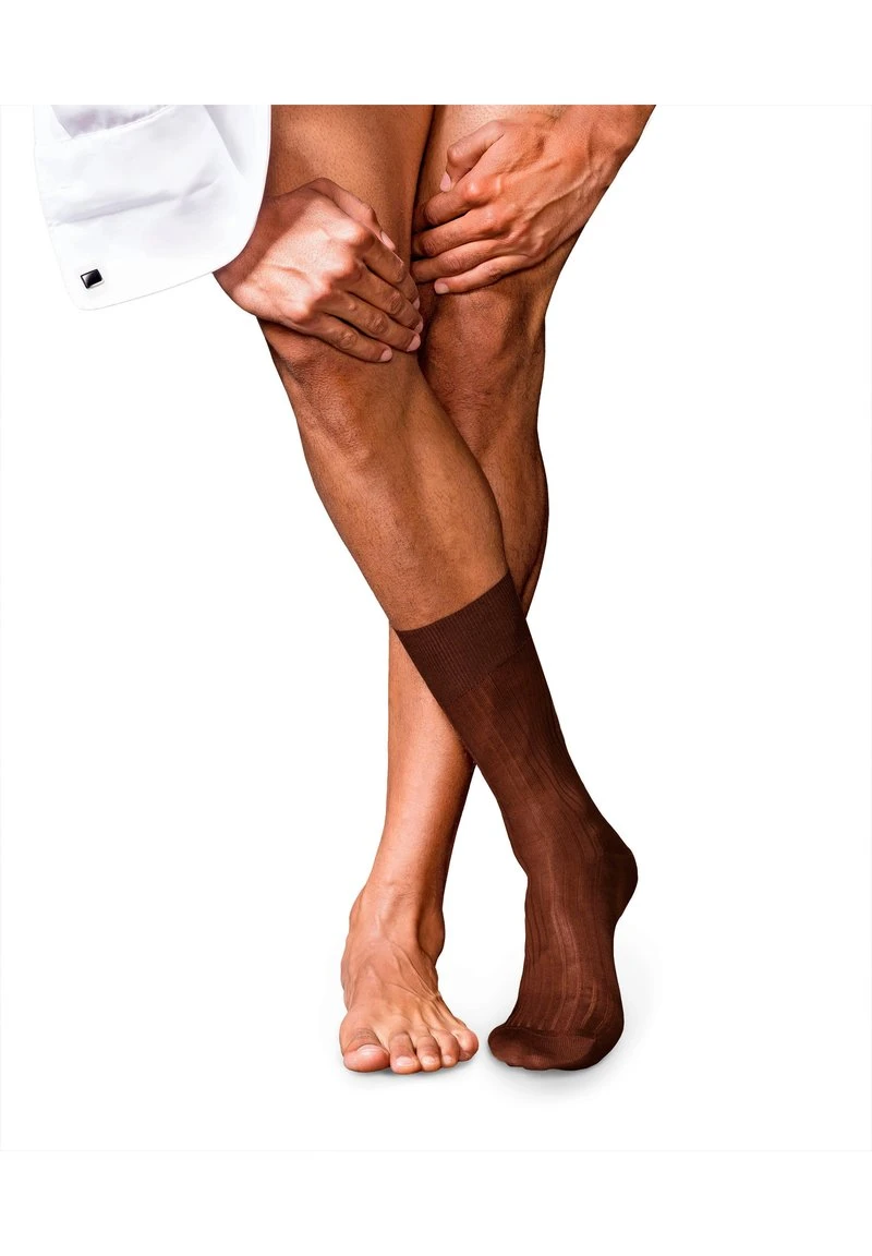 Falke NO. 10 PURE FIL D´ÉCOSSE, RIBBED - Socken - Acacia (5530) 2 Falke NO. 10 PURE FIL D´ÉCOSSE, RIBBED - Socken - Acacia (5530) – Bild 2