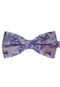 2 SET - Einstecktuch - Erika Violett Blumen Pastell Blau Royalblau Nachtblau Perlviolett -Friboo Verkauf Geschaft 632788dc72e545f9885872ae0a2a0aef