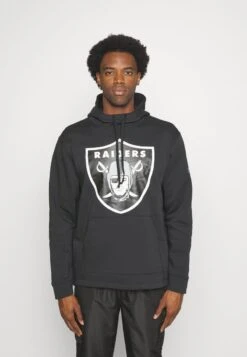 Neue Produkte 15 Nike Performance NFL LAS VEGAS RAIDERS MENS PULLOVER HOODIE - Sweatjacke - Black