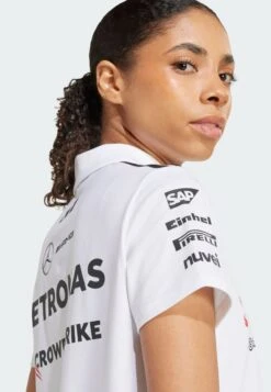 Adidas Originals MERCEDES - AMG PETRONAS FORMULA ONE TEAM WHITE WOMEN - Polo Shirt - White Melange Black 7 Adidas Originals MERCEDES - AMG PETRONAS FORMULA ONE TEAM WHITE WOMEN - Polo Shirt - White Melange Black -Friboo Verkauf Geschaft 63c25a7b540f4a6eb76cd38e5db26189