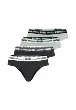 Puma BRAZILIAN SOFT GUMMIBUND LOGO 4ER PACK - Briefs - Schwarz/grau Melange 18 Puma BRAZILIAN SOFT GUMMIBUND LOGO 4ER PACK - Briefs - Schwarz/grau Melange -Friboo Verkauf Geschaft 64b13c9c1d584875b5fb23789c1eded3