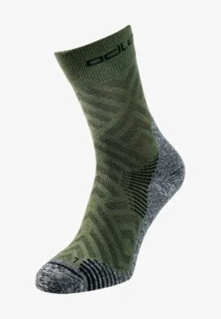 MICRO CERAMICOOL HIKE GRAPHIC - Socken - Black Odlo Steel Grey -Friboo Verkauf Geschaft 65d7e227e37b40339993170a6c8208a5