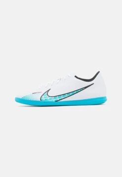 Nike Performance MERCURIAL VAPOR 15 CLUB IC UNISEX - Fußballschuh Halle - White/baltic Blue/pink Blast
