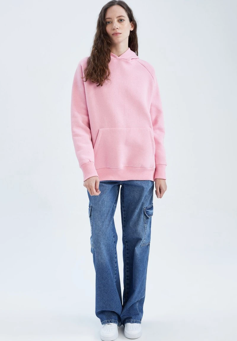 DeFacto Sweatshirt - Pink 2 DeFacto Sweatshirt - Pink – Bild 2