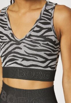 SEAMLESS LIGHT CROP - Top - Zebra 11 SEAMLESS LIGHT CROP - Top - Zebra -Friboo Verkauf Geschaft 693fadd7f1bd42fa8ddf9fe47789a169