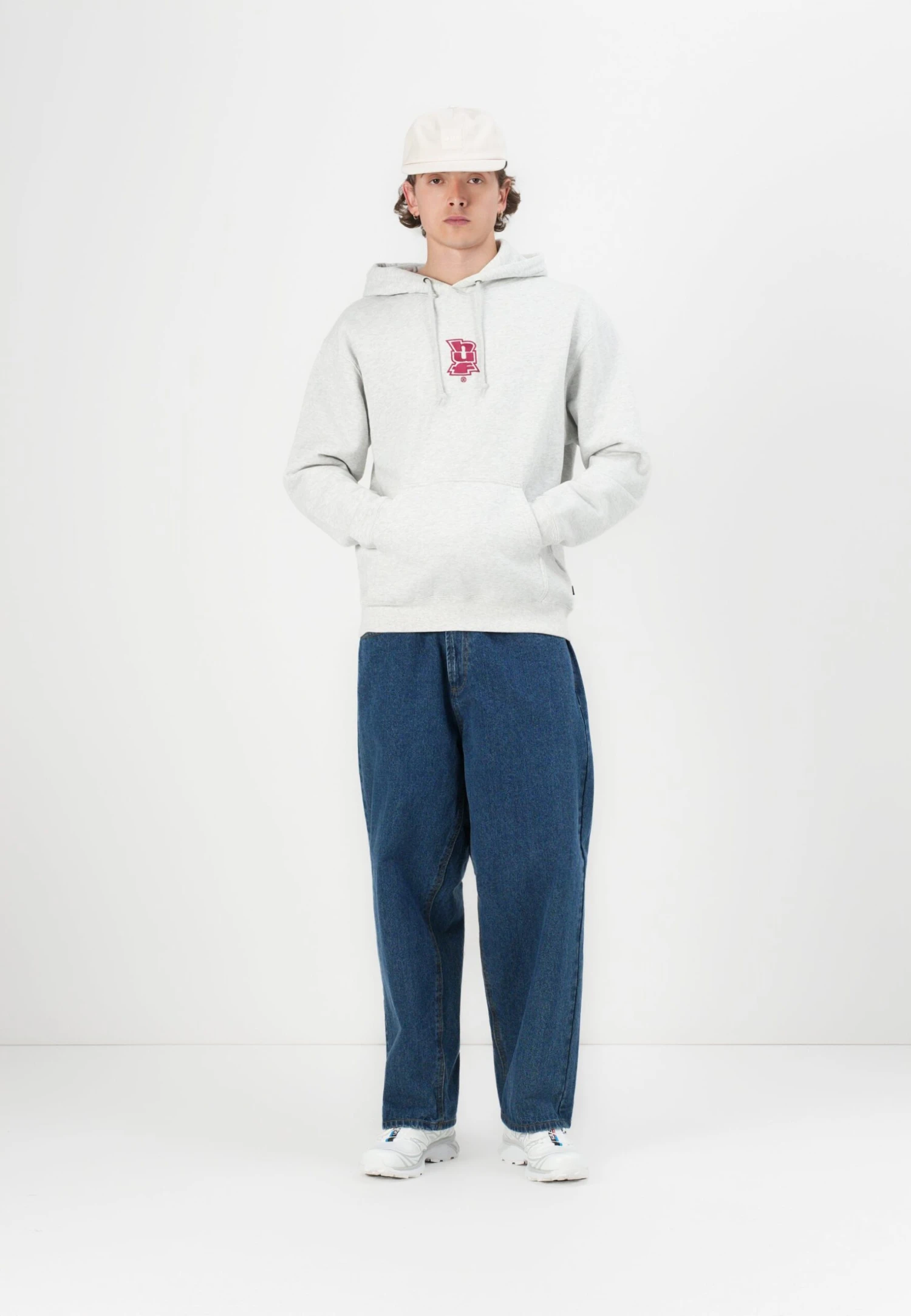 HUF MEGABLAST HOODIE UNISEX - Sweatshirt - Ash 2 HUF MEGABLAST HOODIE UNISEX - Sweatshirt - Ash – Bild 2