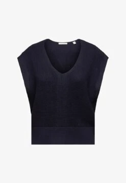 Edc By Esprit TANK MIT V-AUSSCHNITT - Strickpullover - Navy 11 Edc By Esprit TANK MIT V-AUSSCHNITT - Strickpullover - Navy -Friboo Verkauf Geschaft 69e7a34c78744410b7b1431aec77ba21