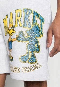 MARKET DARK AND LIGHT DUCK - Shorts - Ash 10 MARKET DARK AND LIGHT DUCK - Shorts - Ash -Friboo Verkauf Geschaft 6a117d5a9baf41a3bfb0d8387e8a3ecf