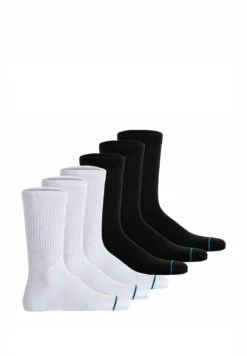 STANCE UNISEX 6ER PACK - ICON LOGO BASIC CREW ICON - Socks - Weiß -Friboo Verkauf Geschaft 6a16564e015745d4b76cae22fbe03639