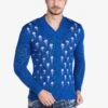 Cipo & Baxx Strickpullover - Saxeblue