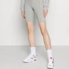 Nike Sportswear BIKER - Shorts - Grey Heather/white