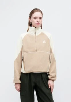 WOLF TREE - Fleece Jumper - Parachute Beige/khaki/mosswood Brown/summit White -Friboo Verkauf Geschaft 6abd8a58dd2641b993b15c95f17f29bc