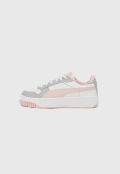 Puma CARINA STREET - Trainers - White/mauve Mist/gray Echo