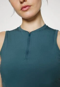 Nike Performance CROP TANK - Top - Ash Green/aviator Grey/white -Friboo Verkauf Geschaft 6c38d5c0cf8b492dafbb5ce356310914