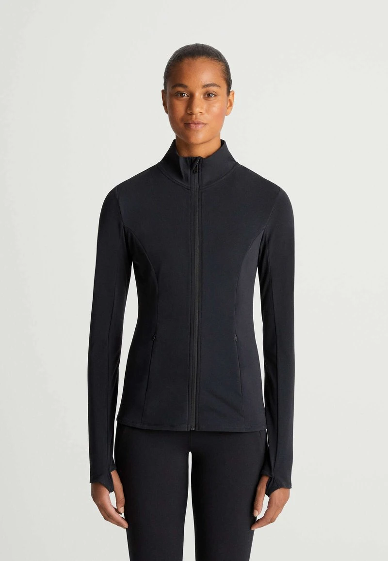 Oysho WARM COMFORT - Laufjacke - Black 1 Oysho WARM COMFORT - Laufjacke - Black