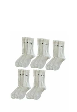 Puma CREW UNISEX 15 PACK - Socks - White