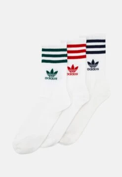 Adidas Originals CREW 3 PACK - Socks - White -Friboo Verkauf Geschaft 6ea805a4d5c349b9b1b22d42b198e07b