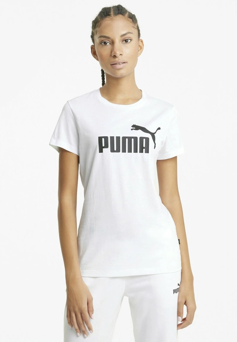 Puma T-Shirt Print - White 1 Puma T-Shirt Print - White