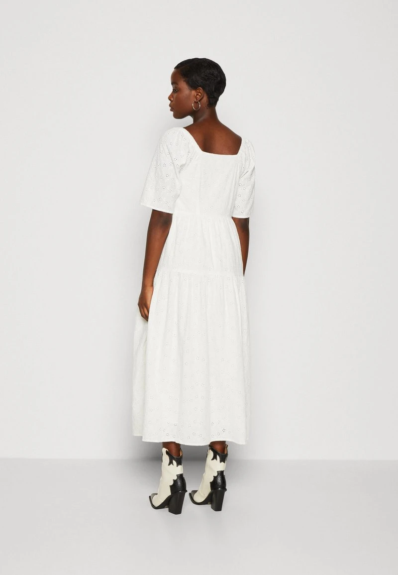 YASVILLI LONG DRESS - Freizeitkleid - White 3 YASVILLI LONG DRESS - Freizeitkleid - White – Bild 3