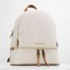 MICHAEL Michael Kors RHEA ZIP BACK PACK - Rucksack - Vanilla
