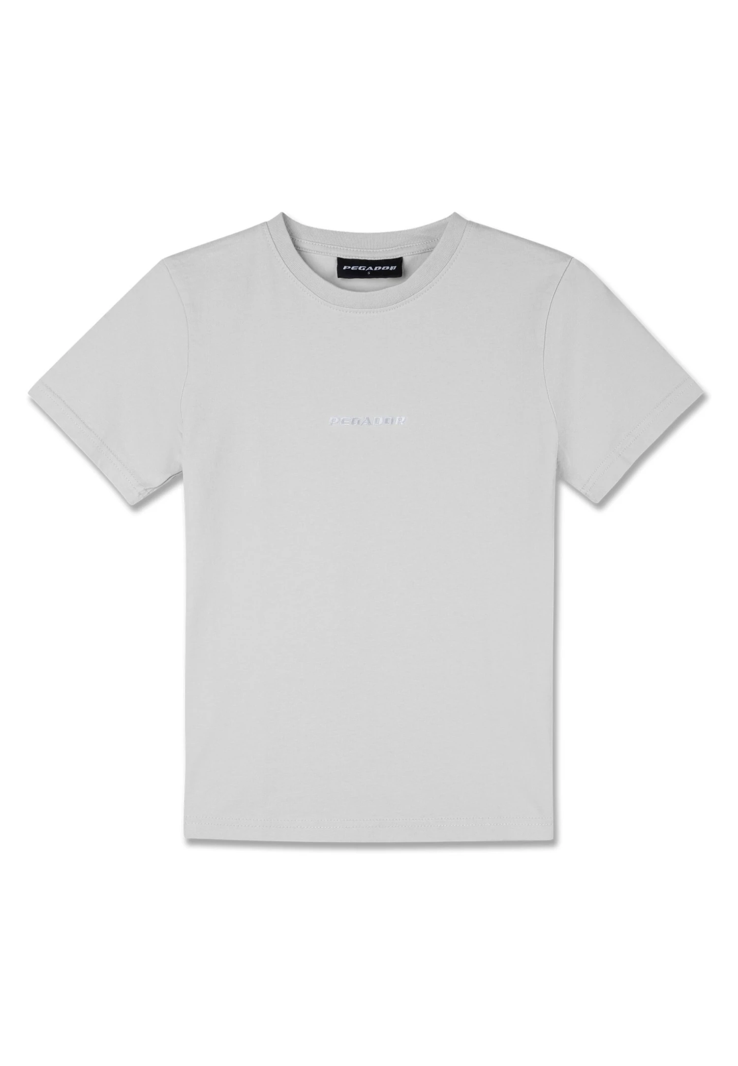 Pegador YONA SLIM TEE - Basic T-shirt - Washed Pure Grey/white Gum 7 Pegador YONA SLIM TEE - Basic T-shirt - Washed Pure Grey/white Gum – Bild 7