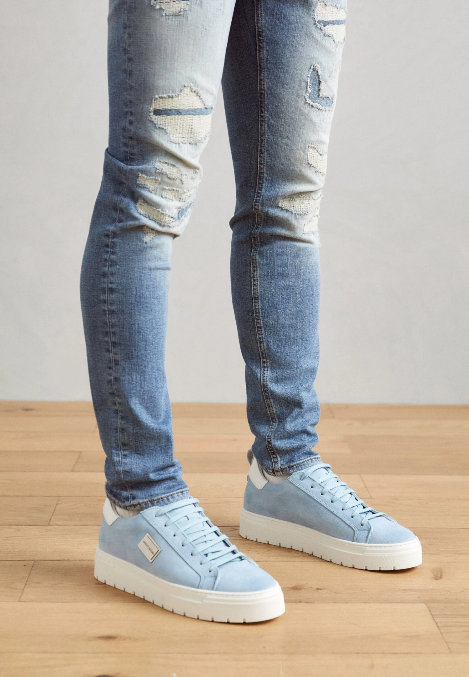 Antony Morato Trainers - Sky Blue 2 Antony Morato Trainers - Sky Blue – Bild 2