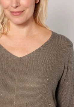 Strickpullover - Taupe 9 Strickpullover - Taupe -Friboo Verkauf Geschaft 7223fd037c7a476781654212dee3ad57