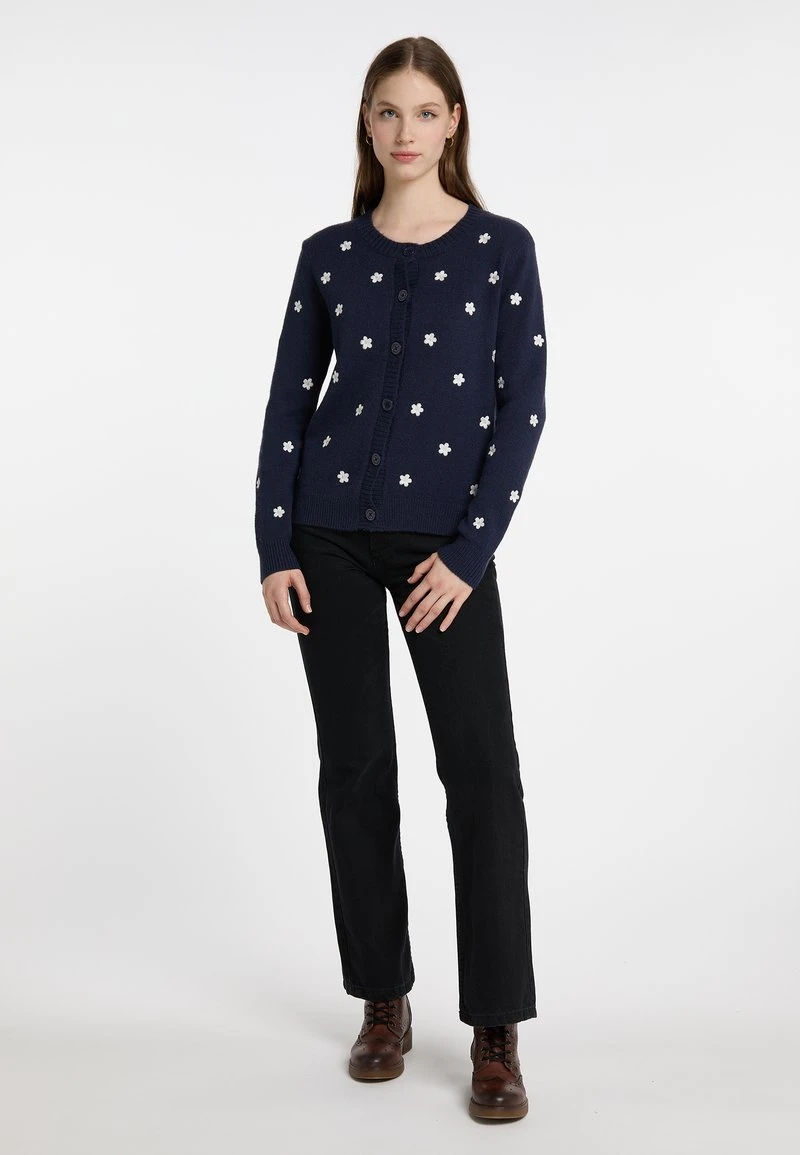 Dreimaster Strickjacke - Marine 2 Dreimaster Strickjacke - Marine – Bild 2