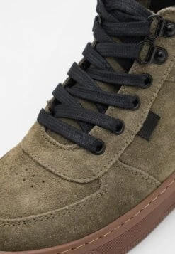 Friboo LEATHER - Schnürstiefelette - Khaki -Friboo Verkauf Geschaft 73eecdfa61fa41fdacdbb49c6547e32d