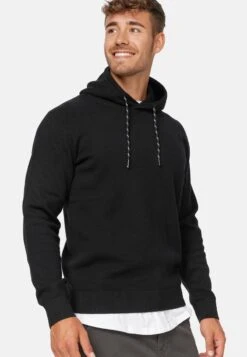 Indicode Jeans LONGVIEW - Kapuzenpullover - Black