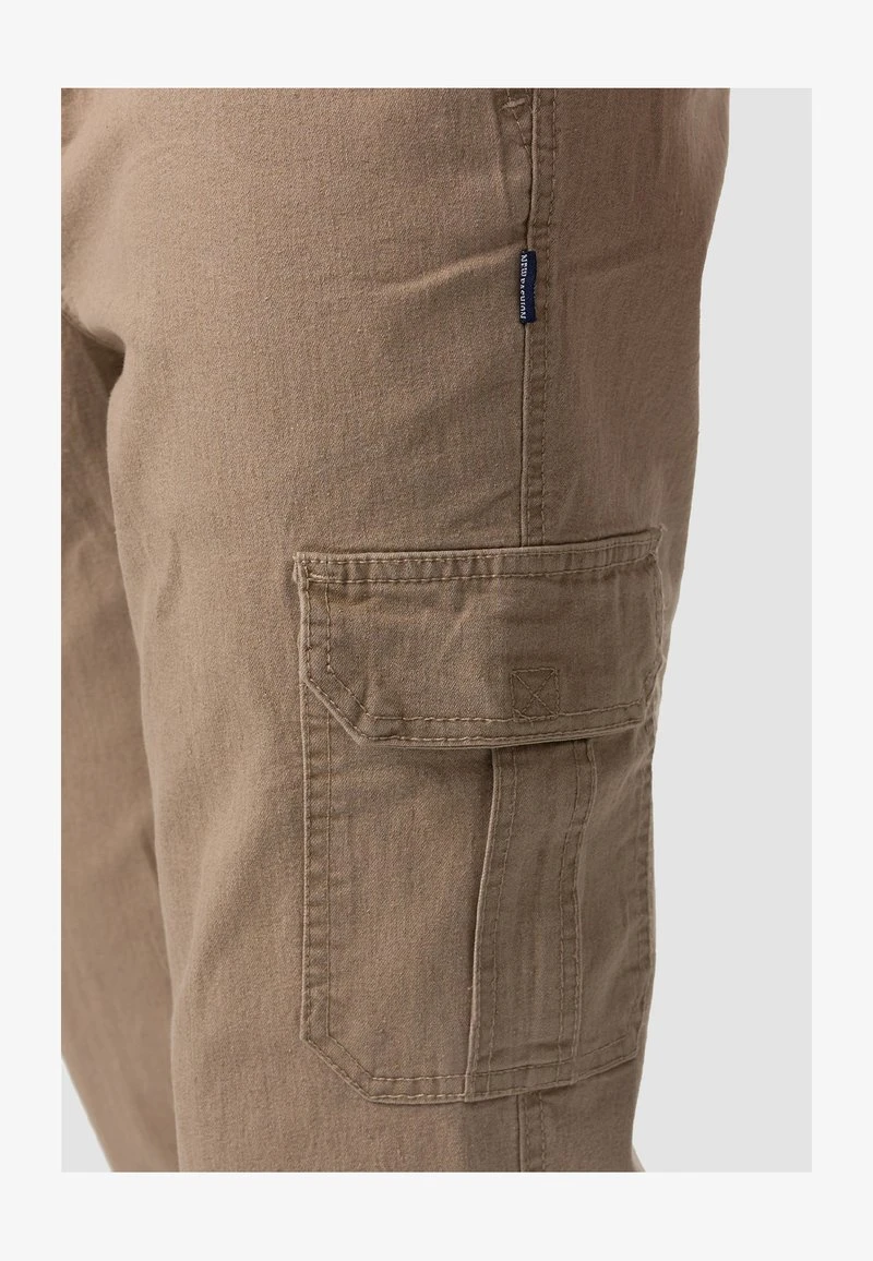 MIT TUNNELZUG - Jeans Straight Leg - Beige 3 MIT TUNNELZUG - Jeans Straight Leg - Beige – Bild 3