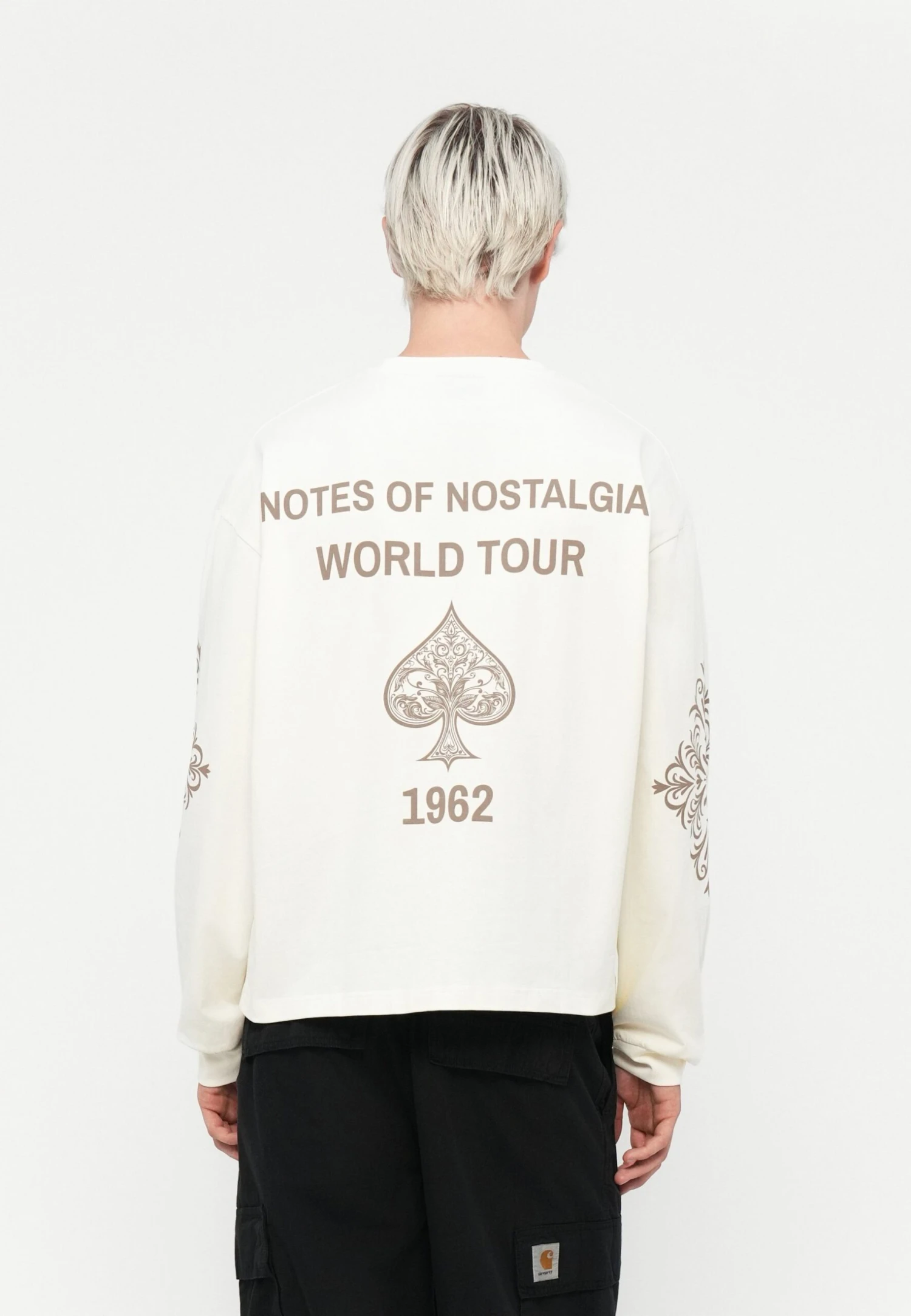 THANDOR UNISEX - Long Sleeved Top - Off-white 1 THANDOR UNISEX - Long Sleeved Top - Off-white