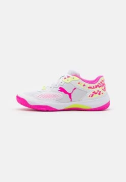 Puma SOLARCOURT RCT - Padel-Schuhe - White/ravish/fast Yellow