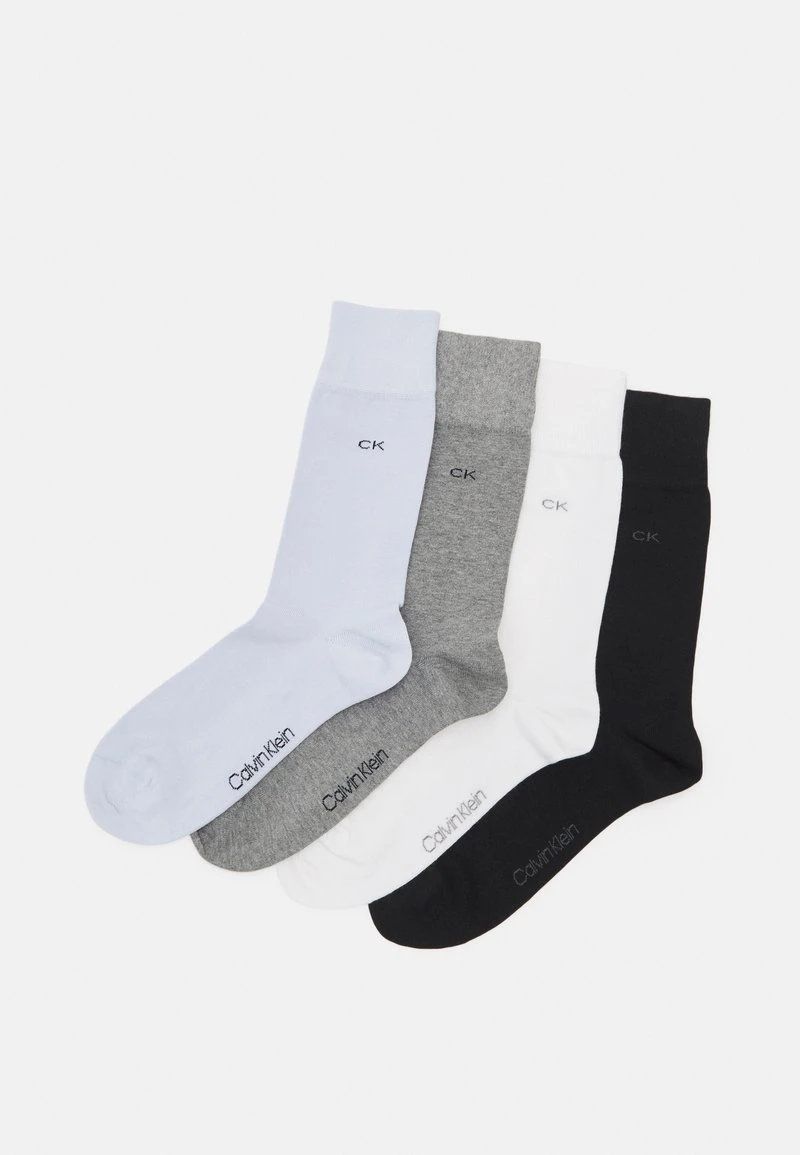 CALVIN KLEIN UNDERWEAR MEN SOCK 4 PACK - Socken - Light Blue/white 3 CALVIN KLEIN UNDERWEAR MEN SOCK 4 PACK - Socken - Light Blue/white – Bild 3