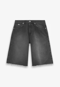 CUT OFF BAGGY - Denim Shorts - Granite Black -Friboo Verkauf Geschaft 799558decceb412e8a2c311f361f4eba
