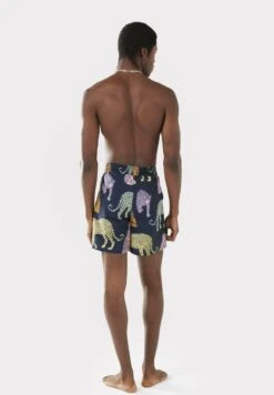 MULTI LEOPARD DRAWCORD - Badeshorts - Navy 8 MULTI LEOPARD DRAWCORD - Badeshorts - Navy -Friboo Verkauf Geschaft 7a690e588b2f41238e81b0fbdd308bc2