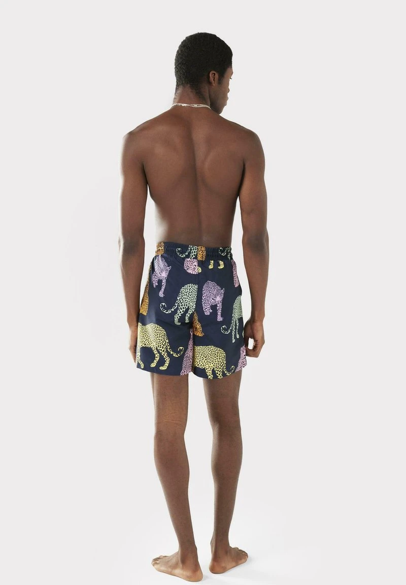 MULTI LEOPARD DRAWCORD - Badeshorts - Navy 3 MULTI LEOPARD DRAWCORD - Badeshorts - Navy – Bild 3