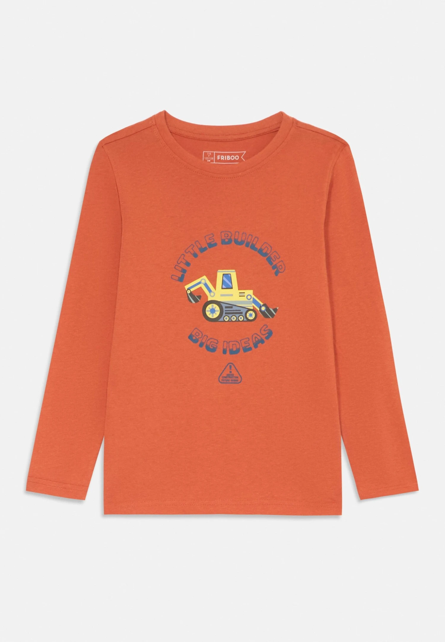 Friboo 4 PACK - Langarmshirt - Light Grey/white/orange 3 Friboo 4 PACK - Langarmshirt - Light Grey/white/orange – Bild 3