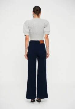 Victoria Beckham ALINA REGULAR - Wide Leg - Indigo 9 Victoria Beckham ALINA REGULAR - Wide Leg - Indigo -Friboo Verkauf Geschaft 7bb0d1fe568846438186a10b3829b000