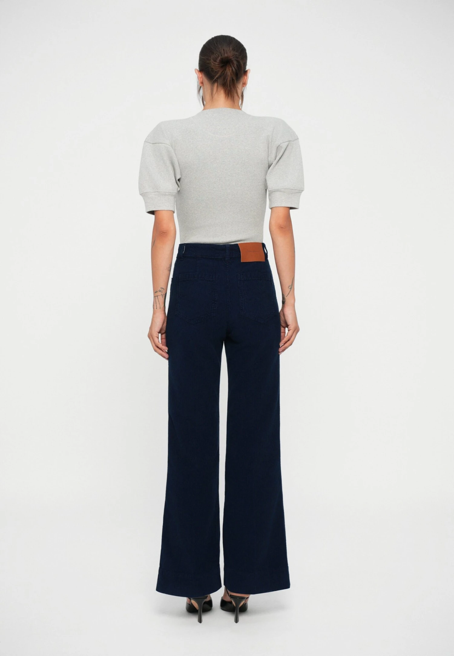 Victoria Beckham ALINA REGULAR - Wide Leg - Indigo 3 Victoria Beckham ALINA REGULAR - Wide Leg - Indigo – Bild 3