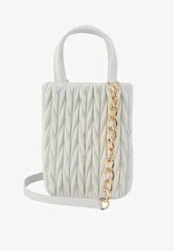 Pieces ABELINA - Umhängetasche - Cloud Dancer