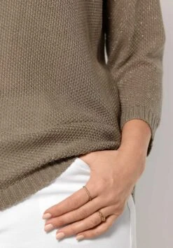 Strickpullover - Taupe 10 Strickpullover - Taupe -Friboo Verkauf Geschaft 7d486f05846644fa80e20d233fa563ba