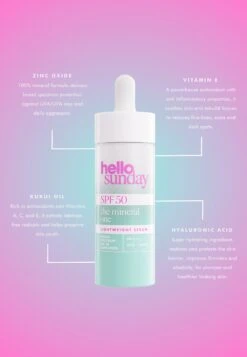 Hello Sunday LIGHTWEIGHT SERUM DROPS SPF50 - Serum - The Mineral One -Friboo Verkauf Geschaft 7de29a3cbd4147d98a5f0a884c84f618