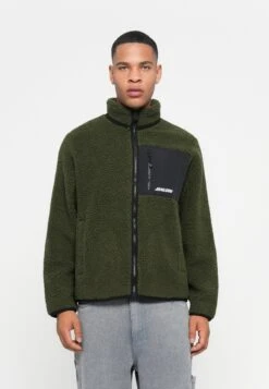 Santa Cruz FREESTYLE JACKET UNISEX - Fleece Jacket - Dark Moss