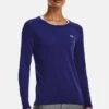 Under Armour LONG SLEEVE - Langarmshirt - Sonar Blue