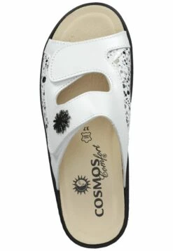 Pantolette Flach - Weiss -Friboo Verkauf Geschaft 7eabaed8afe5450bbc23d6d7088039e7